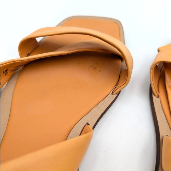 Sarto by Franco Sarto Ema 2 Ankle Strap Sandals Women's Orange Size US10M EU40 - Picture 5 of 13